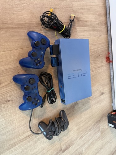 Playstation aqua blue 2 - playstation,