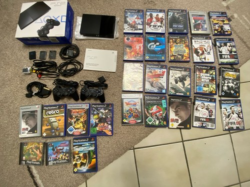 Ps2 playstation slim konsole - playstation,