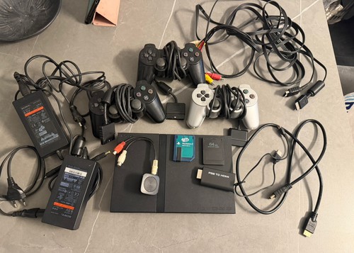 Sony ps2 slim - inkl., 3