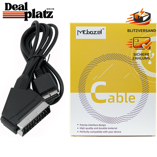 Rgb scart kabel für - 1,8m, ps3